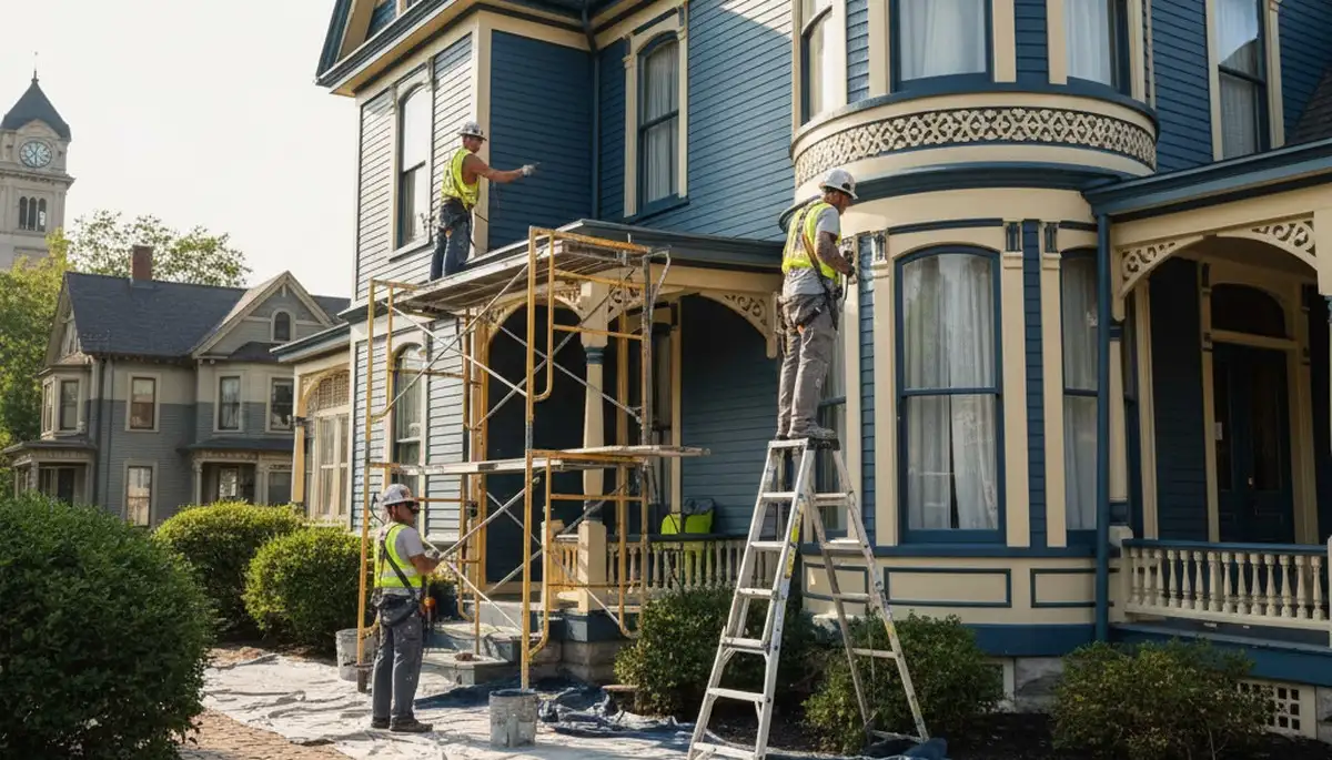 Painting company in Naperville, IL providing professional interior and exterior painting services