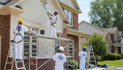 Painting contractor serving Naperville, IL for residential and commercial interior and exterior painting services