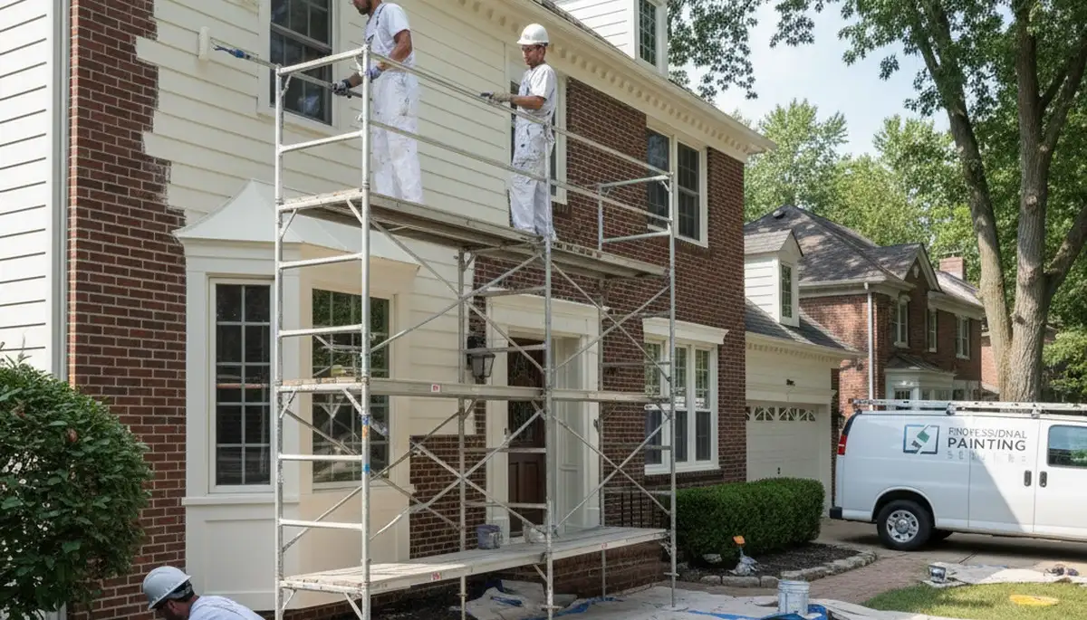 Professional painting service in Naperville, IL for residential and commercial properties