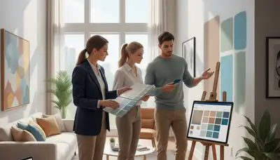 Naperville paint color consultation for home exterior and interior color selection