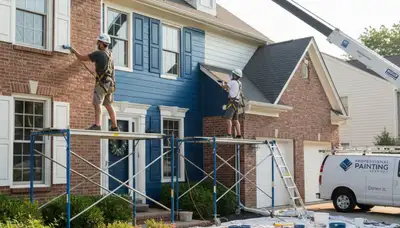 Painting contractors serving Naperville, IL for residential and commercial interior and exterior projects