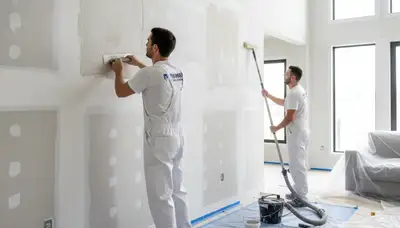Drywall repair in Naperville, IL by Naperville Paint Pros for cracks, holes, and water damage