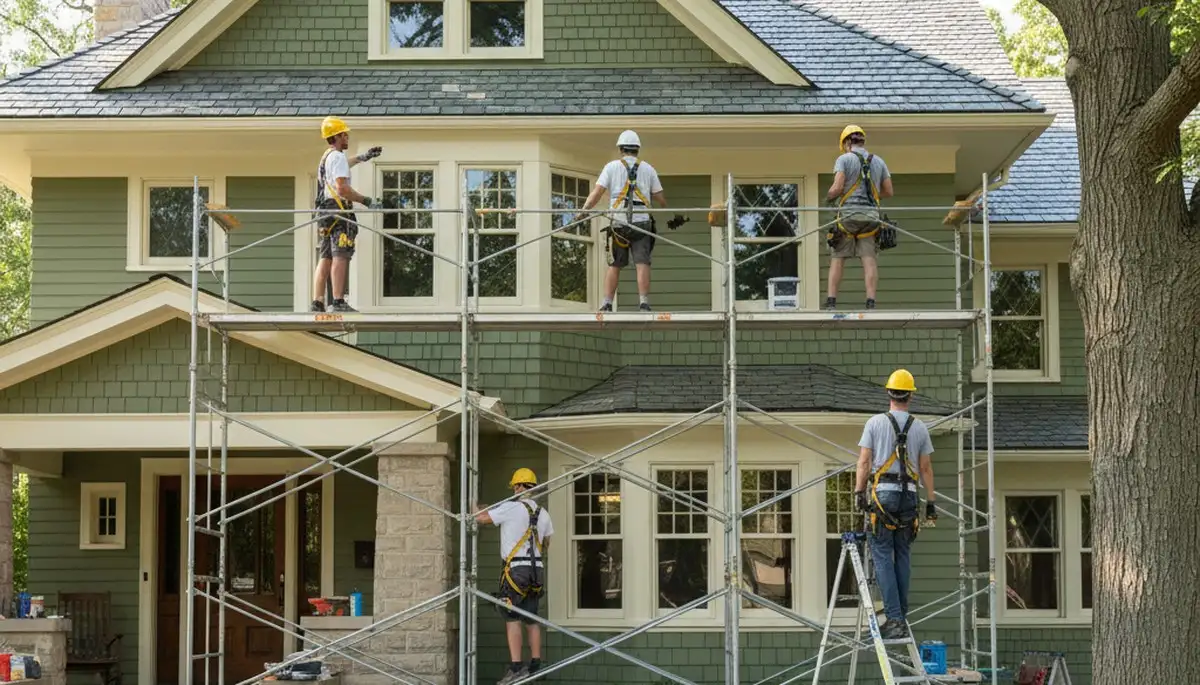 Professional painting service in Naperville, IL for interior and exterior home painting