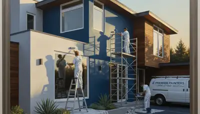 Exterior house painting in Naperville, IL by Naperville Paint Pros for lasting weather protection