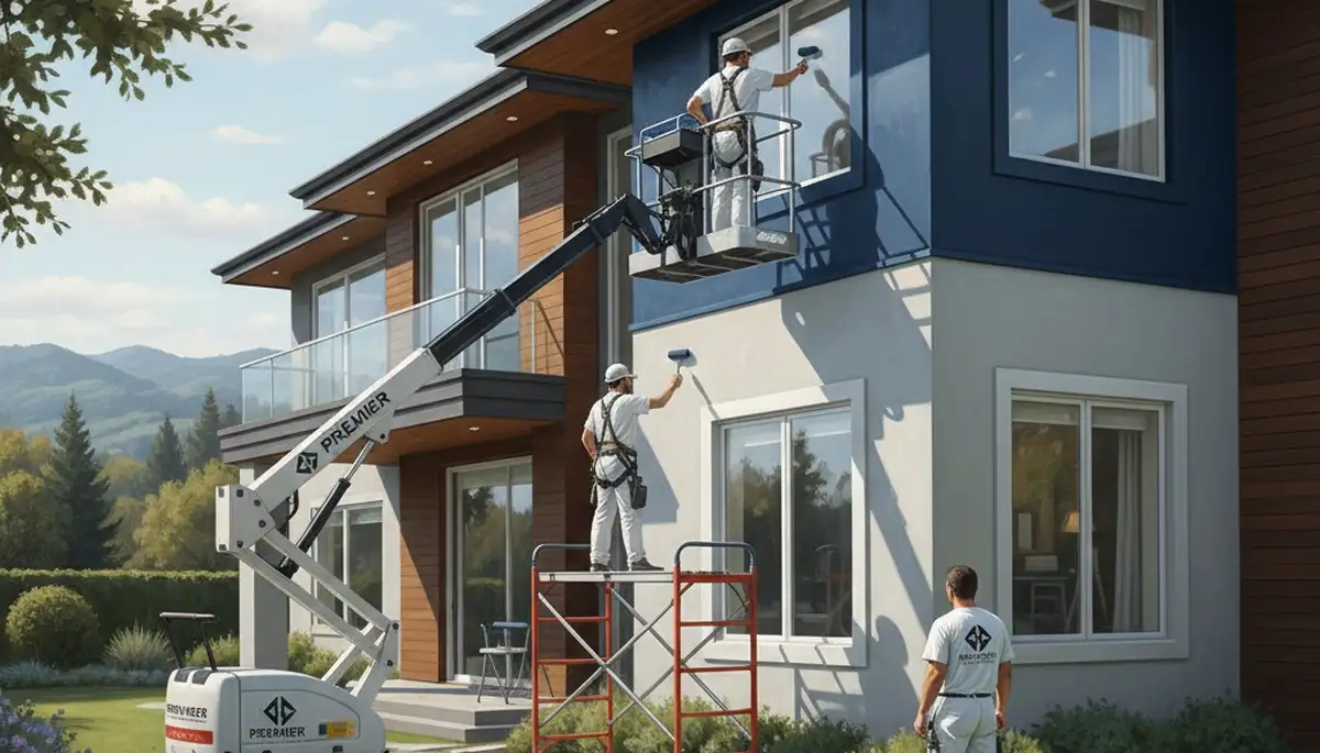 Exterior house painting in Naperville, IL by Naperville Paint Pros