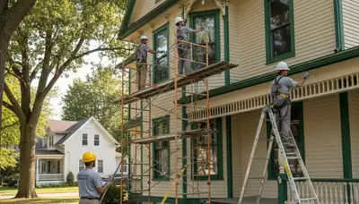 Professional painting service in Naperville, IL for interior and exterior home painting projects
