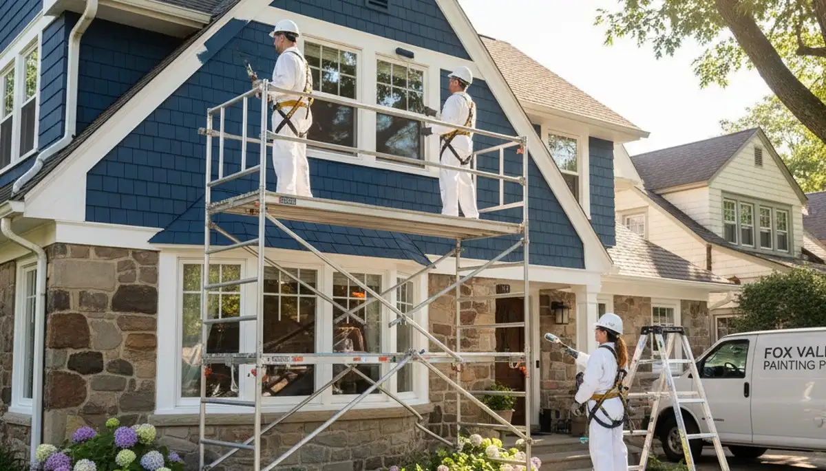 Professional painting services in Naperville, IL for residential and commercial properties