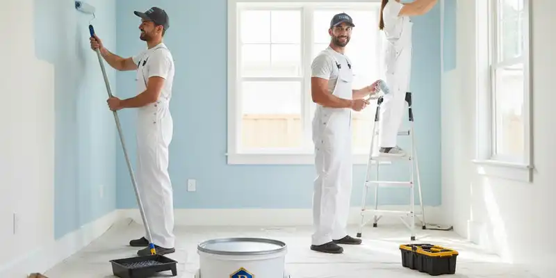 Professional painting company hero image for home painting services in Naperville, IL
