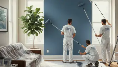 Naperville, IL interior house painting service for homes by professional painters
