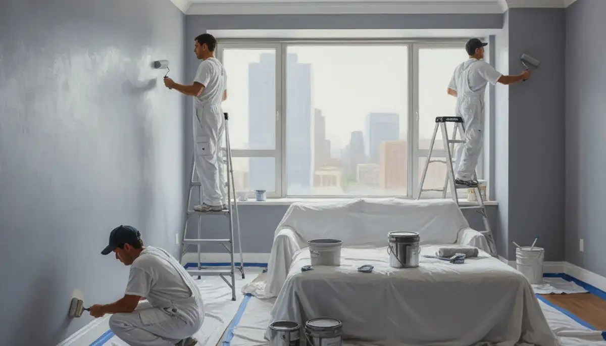 Naperville, IL interior house painting service for homes, trim, and walls by Naperville Paint Pros