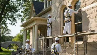 Painting contractor service in Naperville, IL for interior and exterior home painting projects