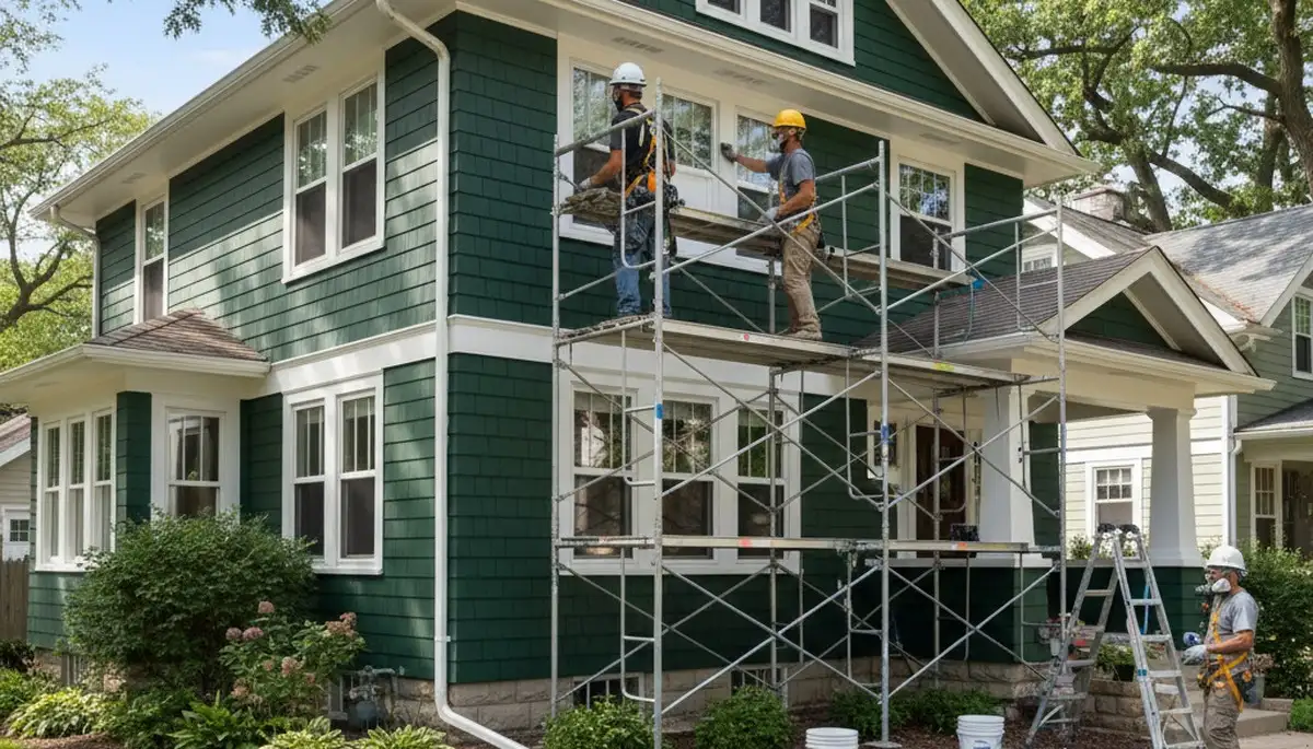 Professional painting service in Naperville, IL for residential and commercial projects