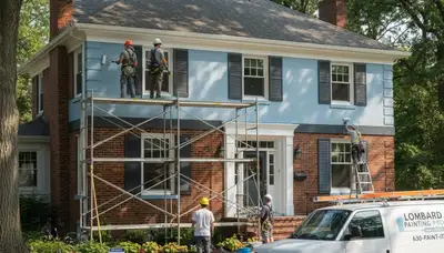 Naperville, IL painting contractors providing professional interior and exterior house painting services