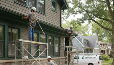Painting contractor serving Naperville, IL for interior and exterior house painting services