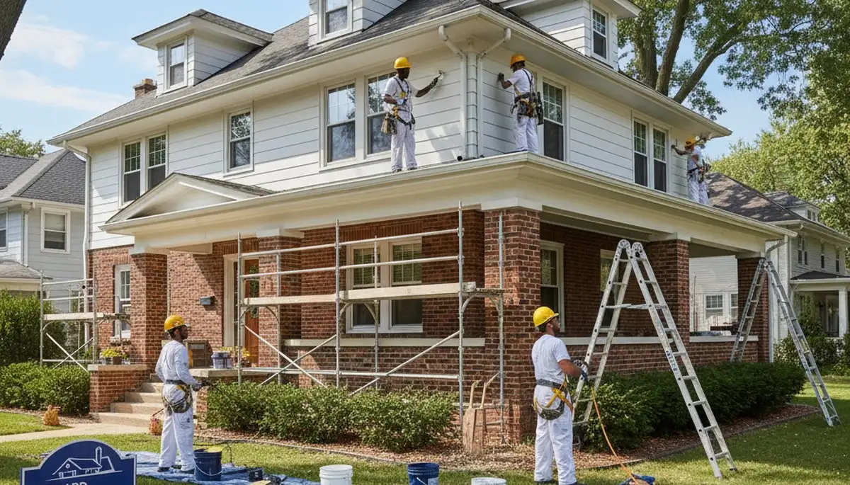 Professional painting services in Naperville, IL for residential and commercial properties