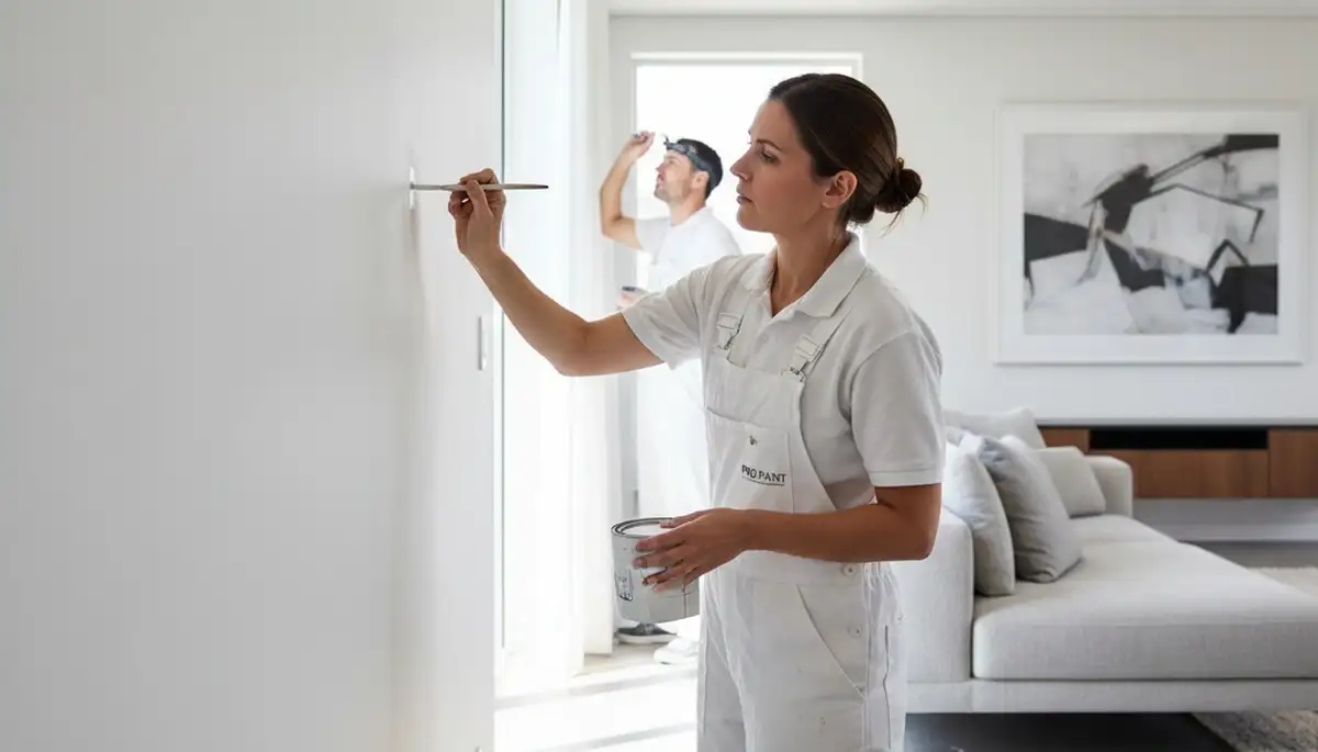 Paint touch-up services in Naperville, IL for scuffs, scratches, and faded spots on home walls