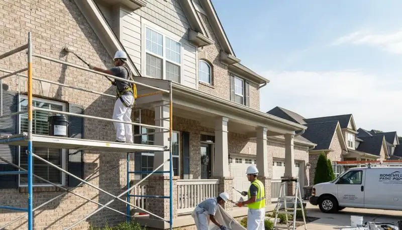 Professional painting services in Naperville, IL for residential and commercial properties