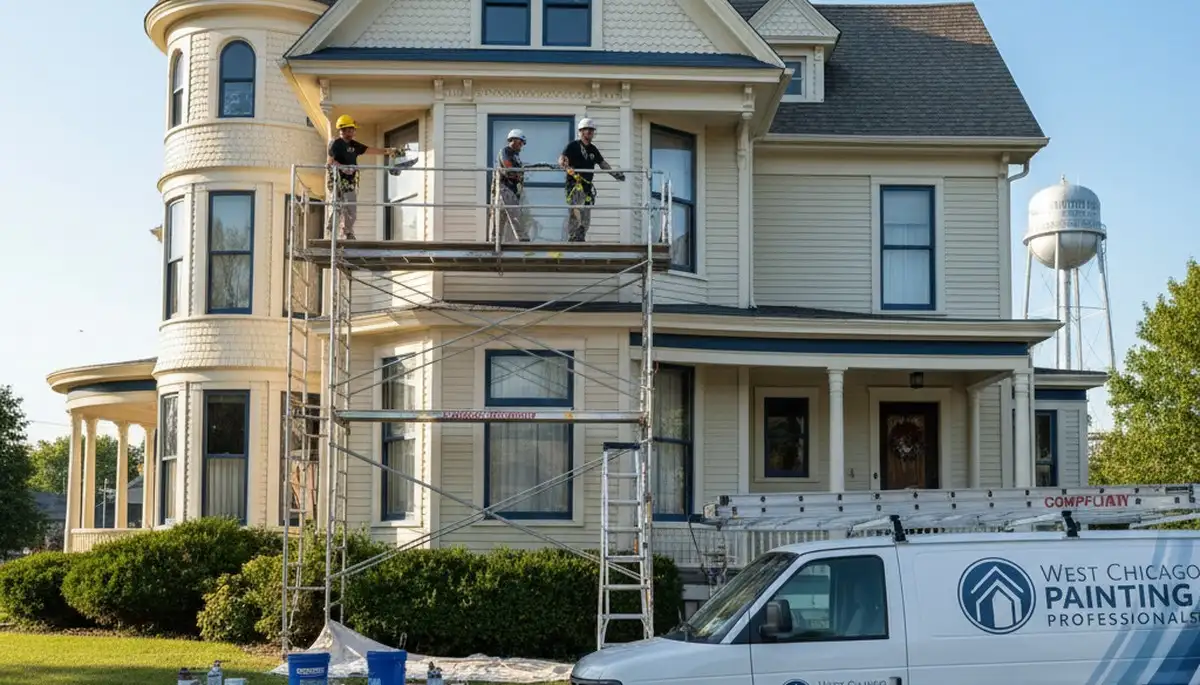 Naperville, IL painting contractor providing professional residential and commercial painting services
