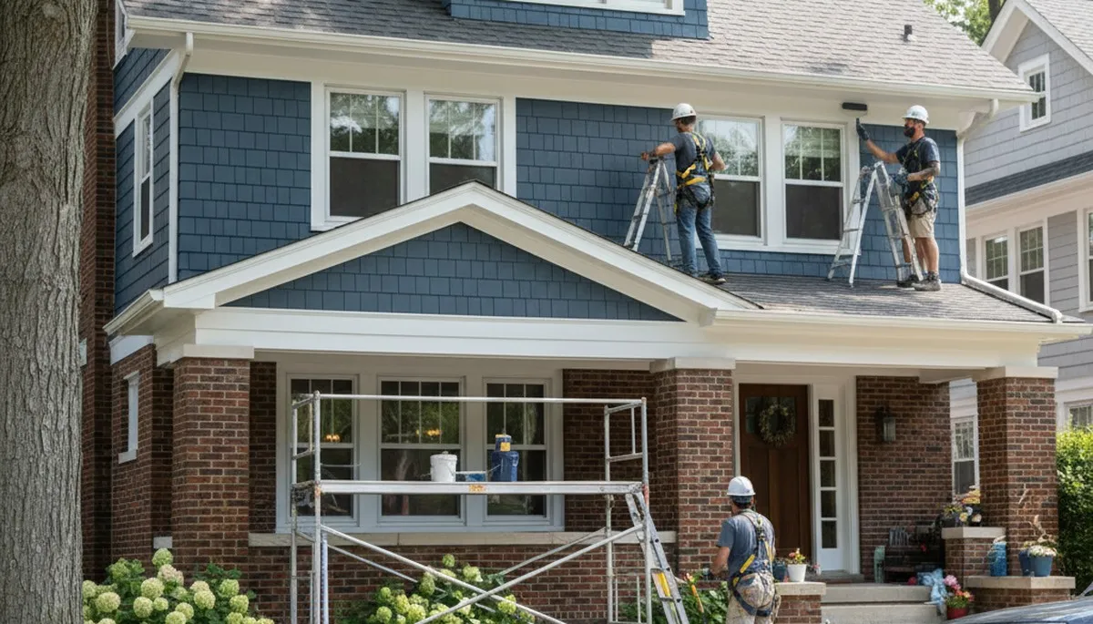 Professional painting service in Naperville, IL for residential and commercial projects