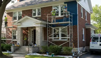 Professional painting services in Naperville, IL for residential and commercial properties