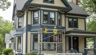 Naperville, IL painting company logo for interior and exterior residential painting services