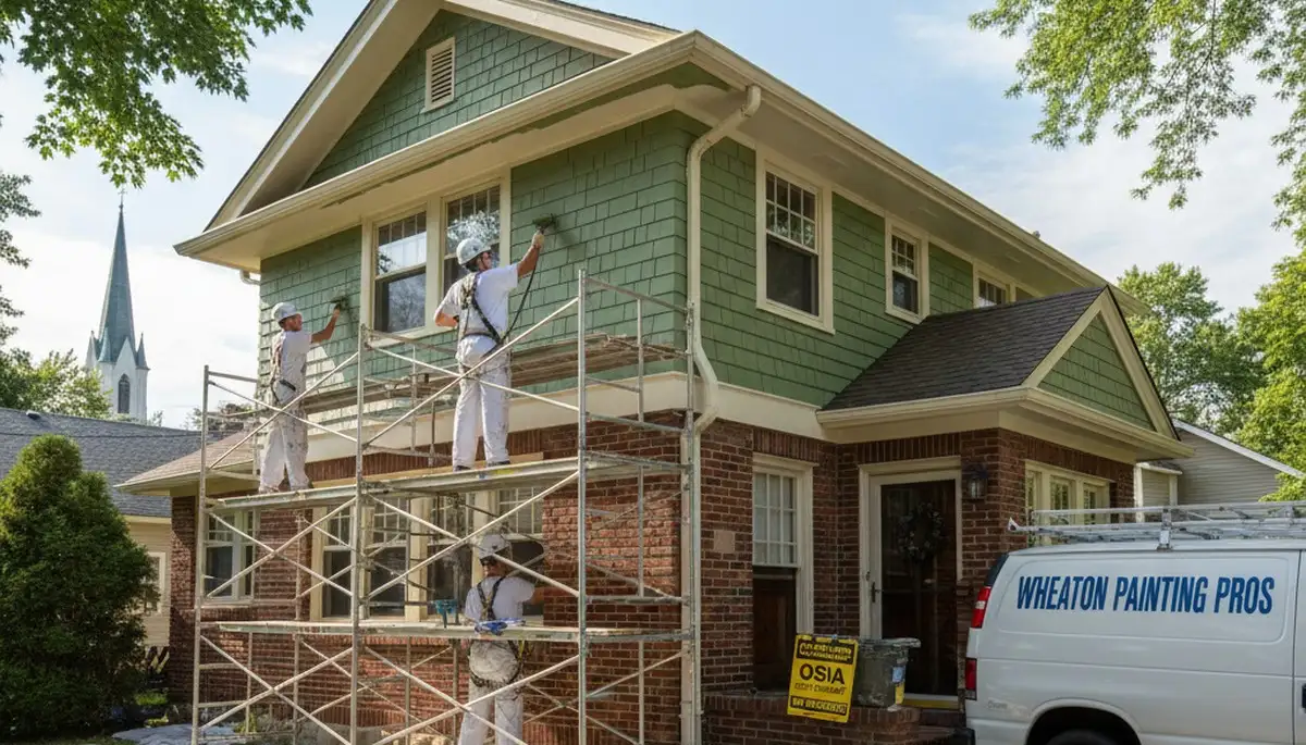 Professional painting services in Naperville, IL for interior and exterior homes and businesses