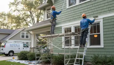 Professional painting services in Naperville, IL for residential and commercial projects