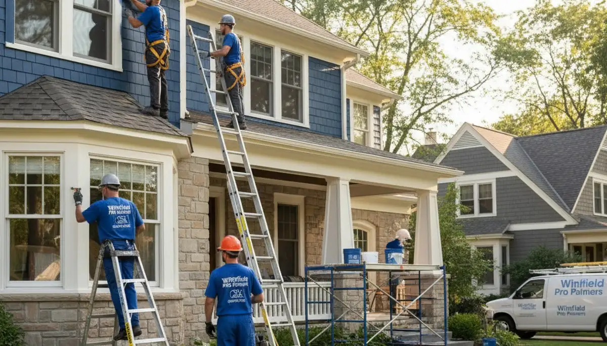Professional painting services in Naperville, IL for residential and commercial properties