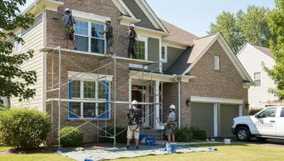 Professional painting service in Naperville, IL for residential and commercial interiors and exteriors